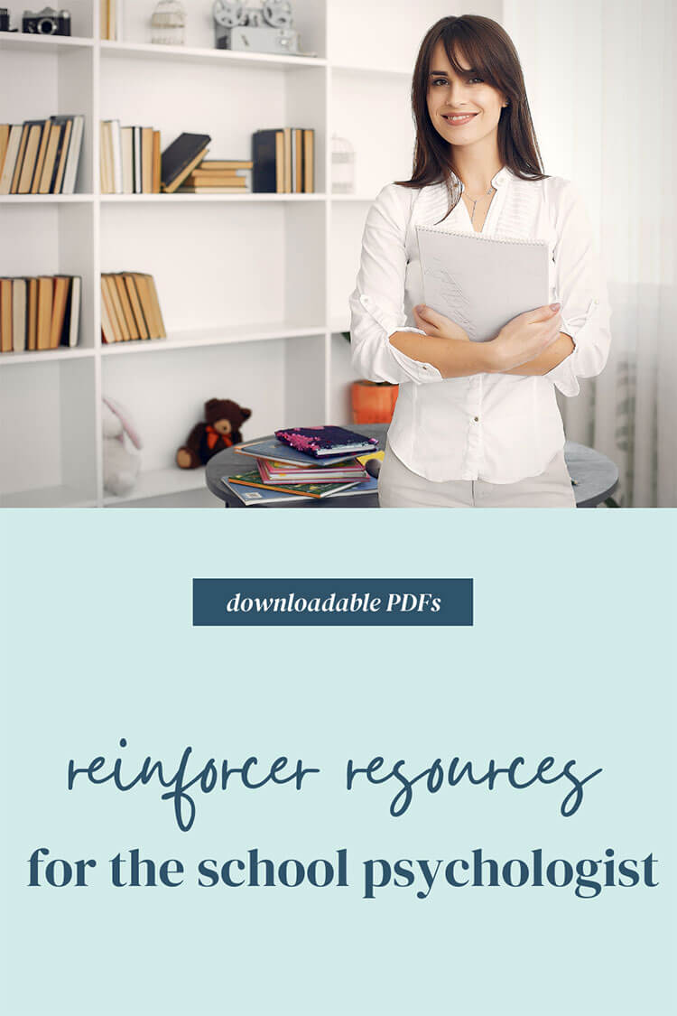 Reinforcer Resources for the School Psychologist